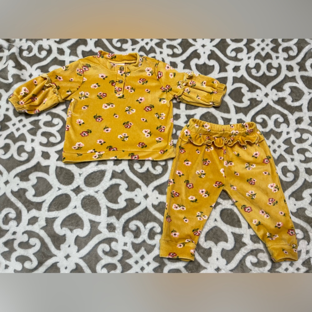 Little Lass Floral 2Pc